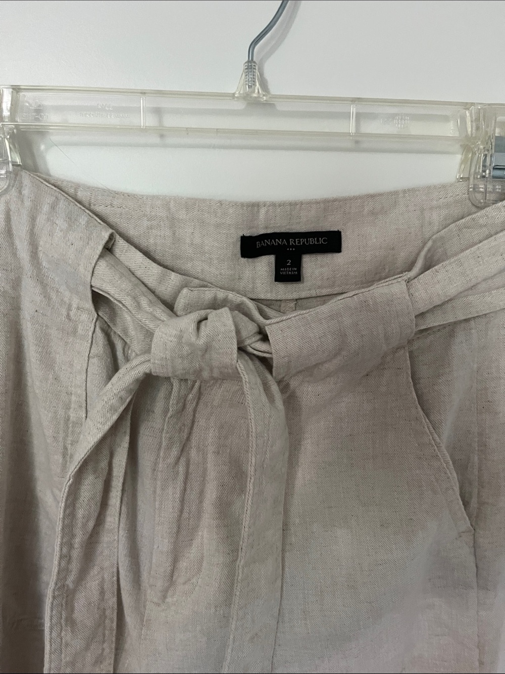 Banana Republic Linen ankle pants - Beige